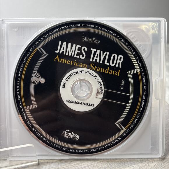 James Taylor – American Standard CD Album 2020 Pop Rock – READ (Ex-Library) - Picture 4 of 5